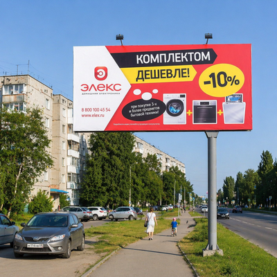 Кимовск, Щит 6*3